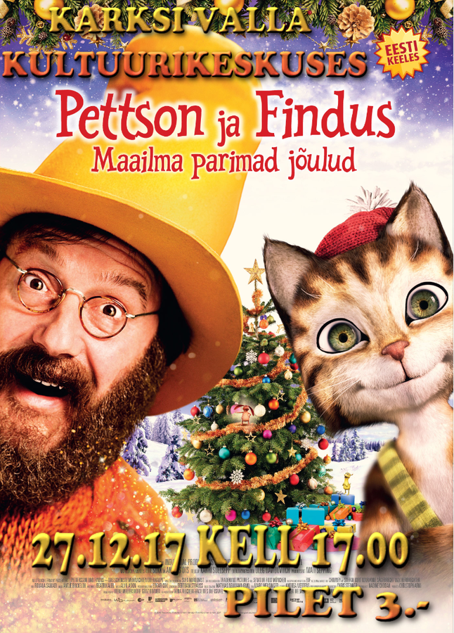 KINO: Pettson ja Findus. Maailma parimad jõulud