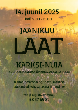 Laat kultuurikeskuse ümbruses ja Alexela platsil