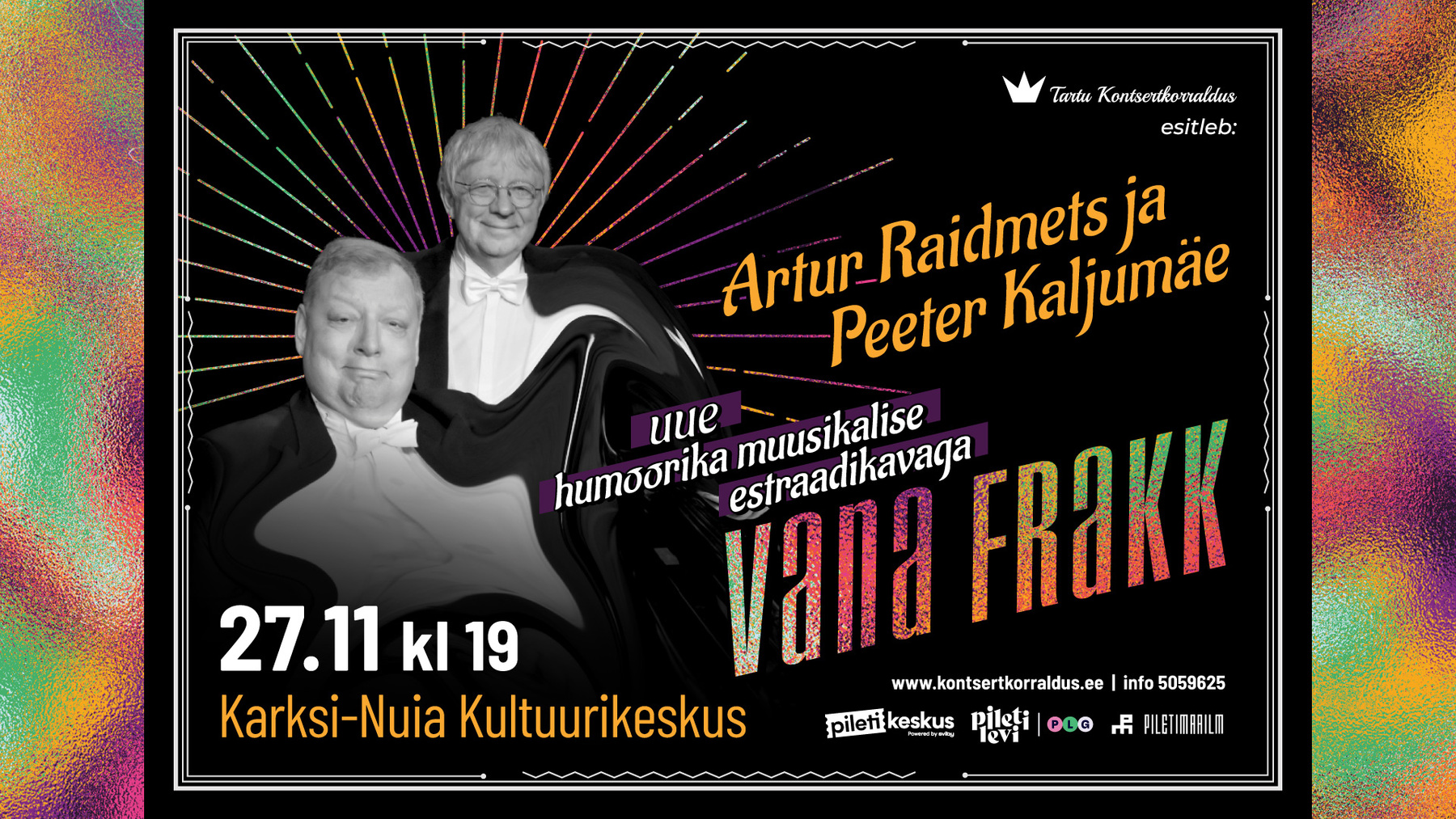 Estraadietendus Vana frakk Estraadietendus Vana frakk