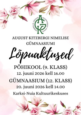 AKG gümnaasiumi lõpuaktus